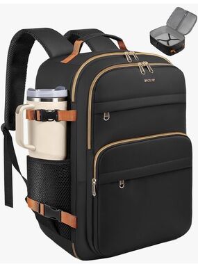 Travel - Large 15.6inch Laptop Computer Bag Water-Resistant Carry on Backpack